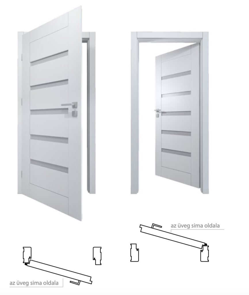 Bal oldali ajtószárny