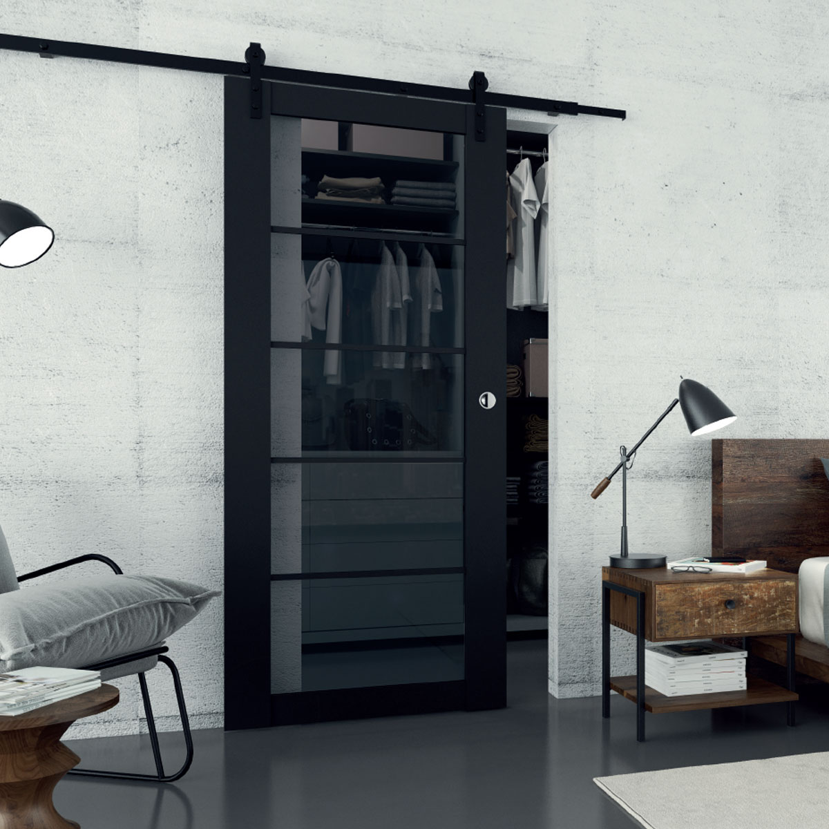 Loft line tolóajtó rendszer